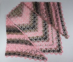 Handmade shawl. Openwork, crochet shawl. MС-2 - $80.00