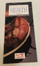 1993 Red Lobster Vintage Brochure BR15 - £8.49 GBP