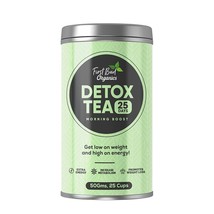 Organic &amp; Natural 25 Day Detox Tea with Garcinia Cambogia &amp; Turmeric 50g - £14.77 GBP+