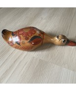 Tonala Duck Mexican Pottery Hand Painted Laying 12” long Ceramic Bird De... - €30,03 EUR