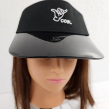 Sun Visor Hat Hang Loose Coal Hat Black - £10.12 GBP