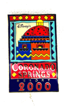Disney 2000 WDW  Disney&#39;s Coronado Springs Resort 2000 Pin#37 - £7.46 GBP