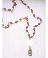 Rudraksha Seeds Ganesha Necklace - $33.33