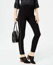 Style &amp; Co Petite Chain-Embellished High-Rise Skinny Jeans, Size 4P - £13.77 GBP