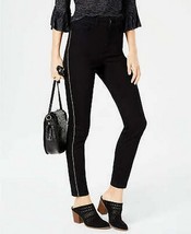 Style &amp; Co Petite Chain-Embellished High-Rise Skinny Jeans, Size 4P - £13.47 GBP