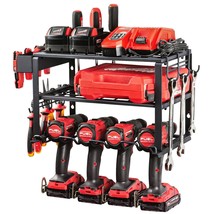 Power Tool Organizer Wall Mount, Power Tool Holder 3 Layers Heavy Duty D... - $65.99