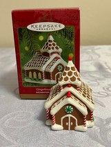 Hallmark Keepsake Ornament Gingerbread Church House 2000 Vntg - £6.22 GBP
