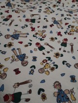 VTG 1998 Tressa&#39;s Dream Duck Cotton Fabric by Spectrix, Boy Girl Heart 1.5 yards - £15.50 GBP