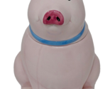 Trans World Prosperity Vintage Pink Ceramic Pig Piggy Cookie Jar RARE - $39.59