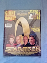 Star Trek The Captains Giant Magnet 1997 NOS - $16.48