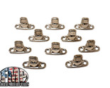 10 PK DOUBLE HEIGHT STAINLESS Truck Canvas Tarp Twist Fastener fits HUMVEE - $25.11