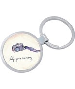 Help Your Memory Camera Keychain - Includes 1.25 Inch Loop for Keys or B... - $10.77