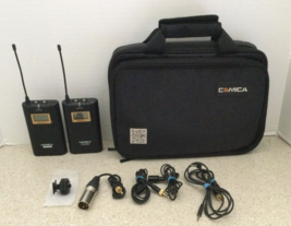 COMICA WM100-RX UHF Wireless Lavalier Microphone Mic Receiver in Case - NICE!! - £46.70 GBP