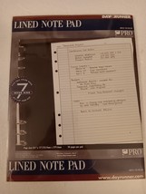 Day Runner 8.5 X 11&quot; Lined Note Pad 30 Page Pad #89153 New Factory Sealed  - £11.76 GBP