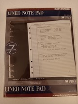 Day Runner 8.5 X 11&quot; Lined Note Pad 30 Page Pad #89153 New Factory Sealed  - £11.55 GBP