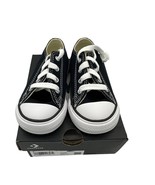 Converse Chuck Taylor All Star Lo Sneaker Baby / Toddler Size 6 Black Ne... - $27.72