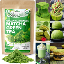100% Organic Japanese Matcha Green Tea Powder - Premium Grade - 50 Serving - £16.91 GBP
