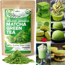 100% ORGANIC JAPANESE MATCHA GREEN TEA POWDER - Premium Grade - 50 Serving - £17.18 GBP