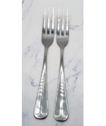 Japan Vintage Stainless Steel Dessert Fork Lot of 2 - $5.93
