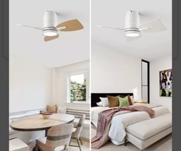 TALOYA Ceiling Fan with Lights and Remote Control 42 inch Multifunctiona... - £53.96 GBP
