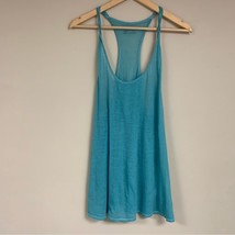 Anthropologie Saturday Sunday Turquoise Tank Top Women’s L Cami Shirt Vacation  - £13.23 GBP