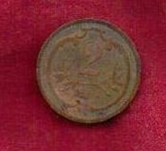 1894 German 2 Pfennig, States Republic Old Coin, Foreign Money for Colle... - $14.95