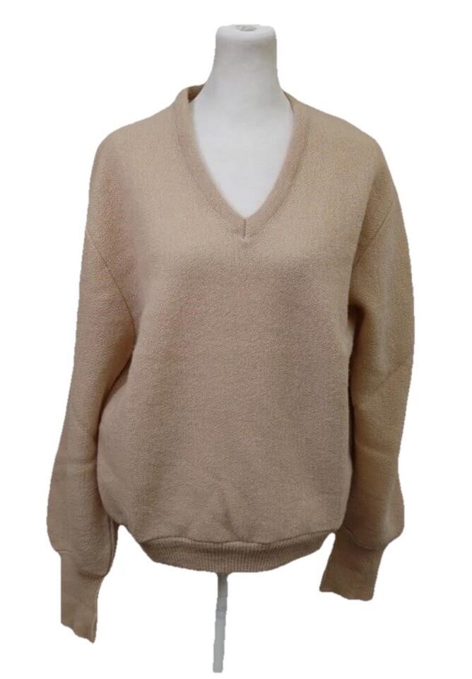 VTG ROBERT BRUCE Arnold Palmer golf sweater Camel Size Medium -Made In U... - $81.16