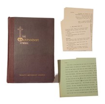 The Methodist Hymnal 1966 Trinity Methodist Church Ohio Songbook Religion - £10.21 GBP