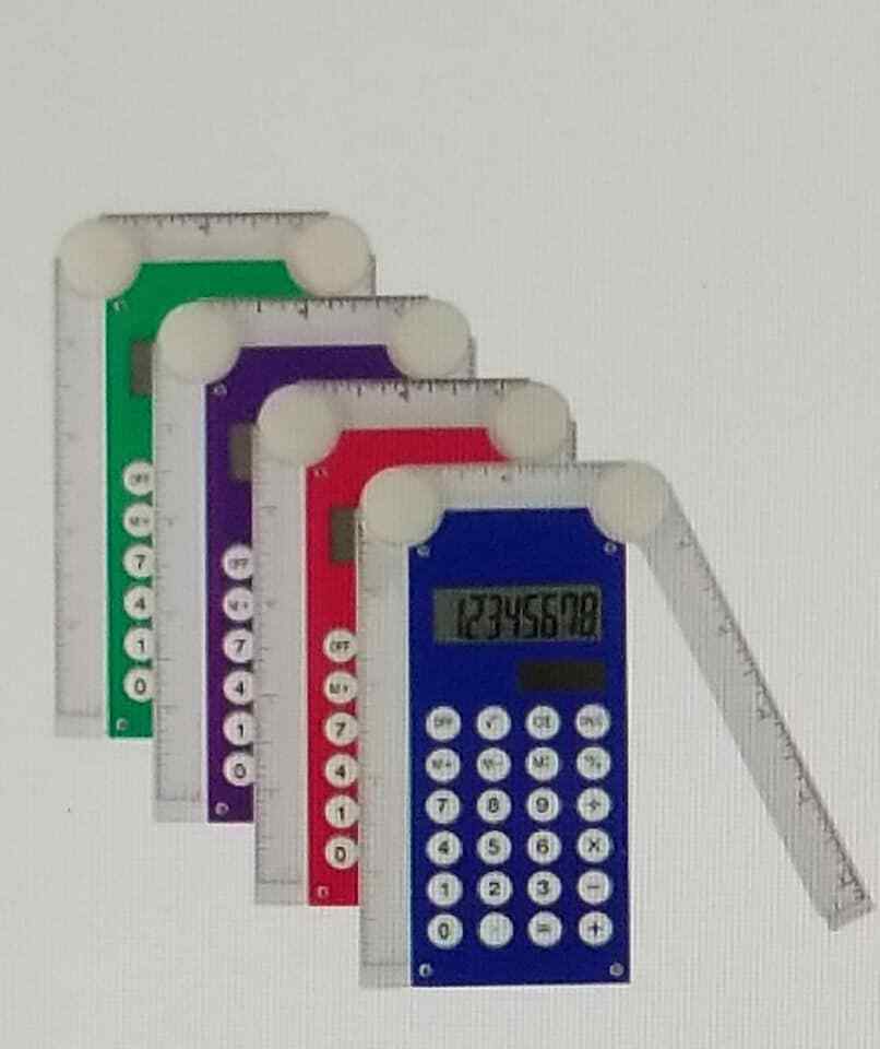 Ativa Ruler Calculator Fuchsia Color (LOC 404-CR-8) Item image 4