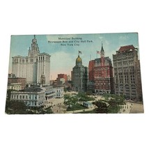 New York City City Hall, Municipal Building, Newspaper Row Buildings, Park - £1.97 GBP
