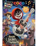 Disney Pixar Coco Mosaic Sticker by Numbers: With over 1000 Stickers - £7.00 GBP