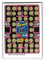 Fleer Ms. Pac-Man Rub-Off Game 1981 Bally Midway #3000 Vintage - $6.47