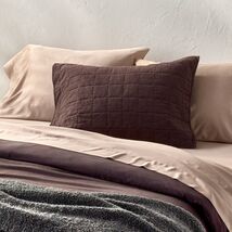 Casaluna King Heavyweight Linen Blend Quilt Sham Dark Fig - €23,23 EUR Casaluna King Heavyweight Linen Blend Quilt Sham Dark Fig - €23,23 EUR