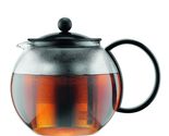 Bodum Assam Medium Tea Press with Plastic Filter, Black, 1.0 l, 34 oz. - $50.36