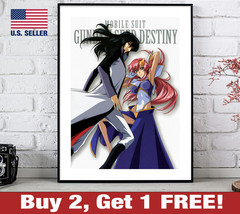 Mobile Suit Gundam Seed Destiny Poster 18&quot; x 24&quot; Print Anime Meer Campbell 1 - £10.60 GBP