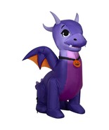 Baby Dragon Airblown Yard Inflatable, Purple, 3.5&#39;, Halloween - $610.57 MXN