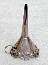 Antique Taxco Mexican Sterling Silver Perfume  w Hearts 1 3/8 inch Long - $34.65