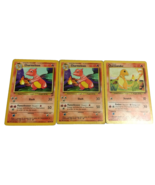 Pokemon Cards Base Set Charmeleon Evolution Set Play Condition vtd - £3.43 GBP
