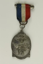 Rare Amateur Athletics 15 KM 1951 Medal Award KLM Pinksterwandeltocht 3.25&quot; Tall - £23.20 GBP