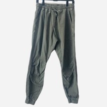NSF Sage Green 100% Cotton Drawstring Taylor Clean Easy Jogger Pants Size 29 - £49.38 GBP