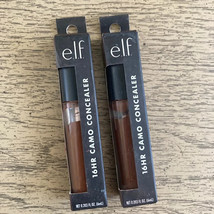 2 x ELF 16 Hr Camo Concealer Full Coverage Rich Ebony #85858 NEW Lot of 2 - $19.59