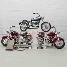 Piccolo Lotto Di Harley Davidson Modello Moto Statuette E Ornamenti - £60.02 GBP