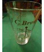 Great BEER Glass-J.C.BROWN 9th Av.Est.1898 1 Pint 16 ounce.....FREE POST... - £13.65 GBP