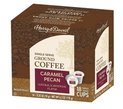 Harry &amp; David Coffee, Caramel Pecan, 18 Single Serve Cups - €13,26 EUR
