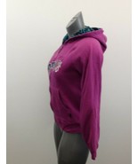 Volcom Hoodie Girls Size Large Purple Long Sleeve Hooded Full Zip Jacket - £11.06 GBP