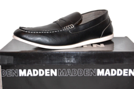 Madden Men&#39;s Blue Loafer Leather Shoes Size 12 - £21.36 GBP