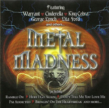 Various - Metal Madness (CD, Comp) (Mint (M)) - £3.80 GBP