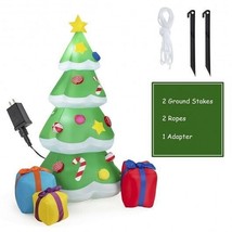 Inflatable Christmas Tree with 3 Gift Wrapped Boxes - £98.28 GBP