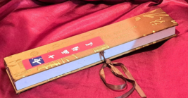 Rare Vintage Chinese Calligraphy Painting Brush Box Set Of 2 Soft Hair Brushes - £14.86 GBP