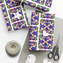 Gift Wrap Papers - &quot;Pixelated&quot; - £14.38 GBP